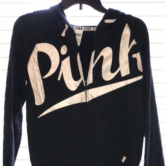 Victoria Secret Pink Zip Up - Picture 2 of 3